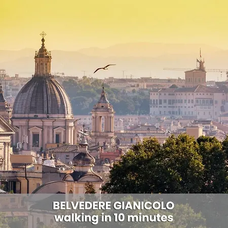 Sweet Modern House In Trastevere - Wifi & Netflix Appartement Rome